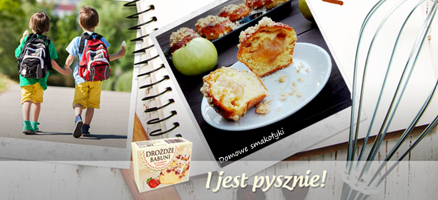 Drożdżówki antonówki